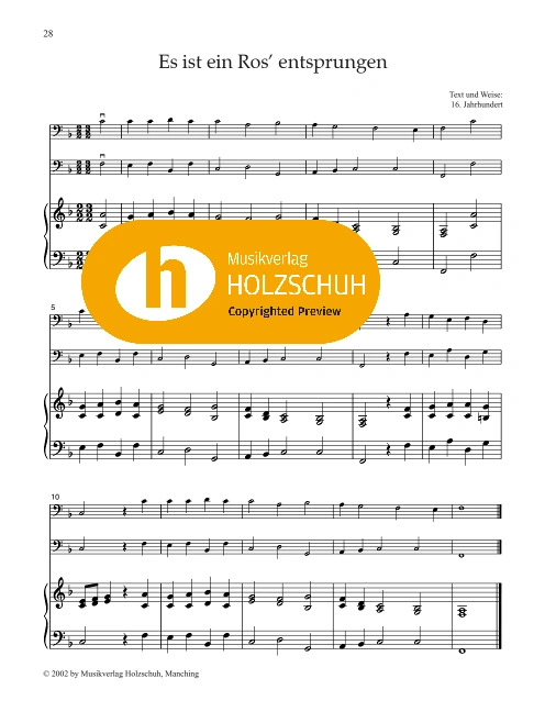 Es ist ein Ros entsprungen